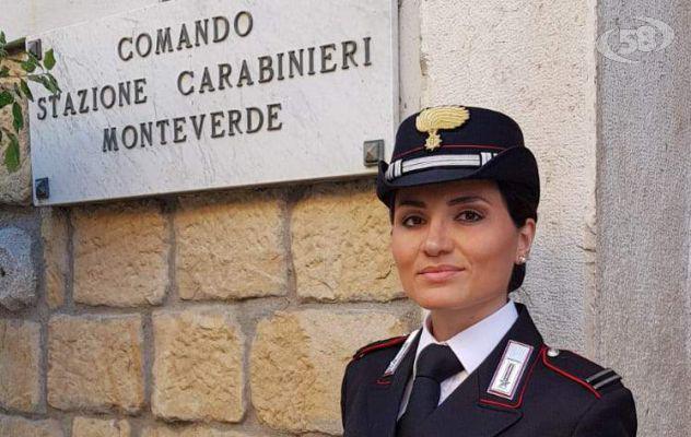 Una donna alla guida dei Carabinieri di Monteverde: è la prima in Irpinia