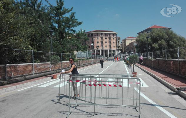 Avellino, riapre il Ponte della Ferriera: per ora a senso unico 