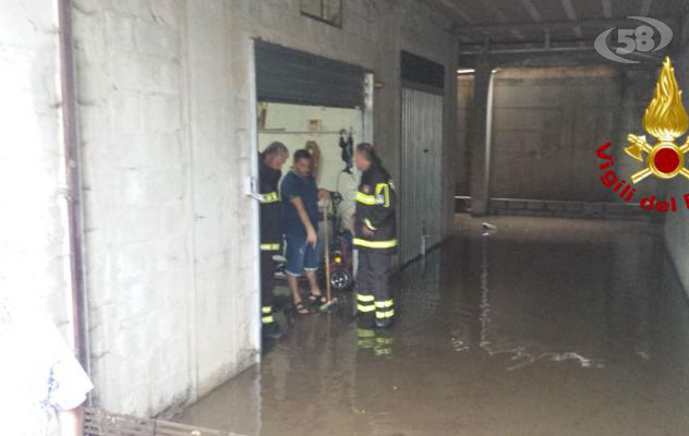 Temporale sull'Irpinia: fango e allagamenti