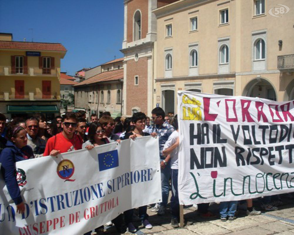 Ariano ricorda Melissa Bassi Ariano ricorda Melissa Bassi