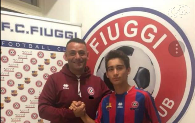 Il quindicenne irpino Gerardo Di Fronzo, neo acquisto del Fiuggi, pronto a farsi notare per il suo talento