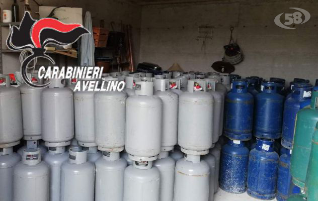 Lioni, maxi sequestro di bombole di Gpl: due persone denunciate