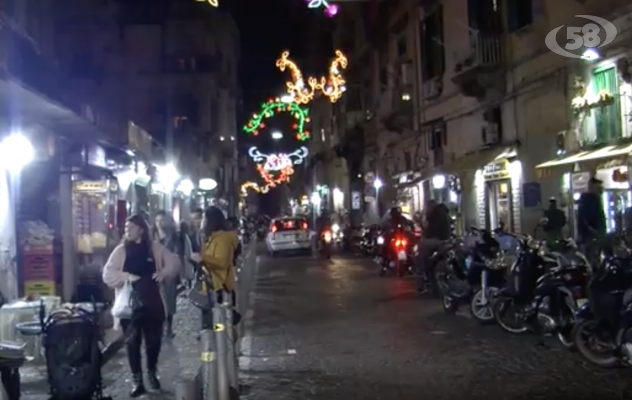 Non solo Salerno, anche Napoli ha le sue luci d’artista /VIDEO