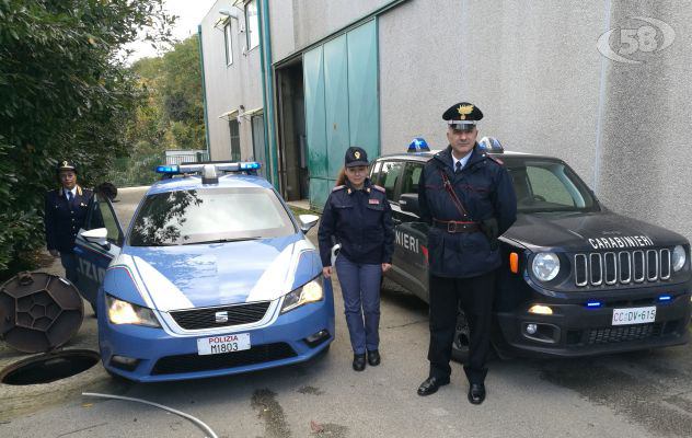 Ruba nella centrale dell'Alto Calore, preso 