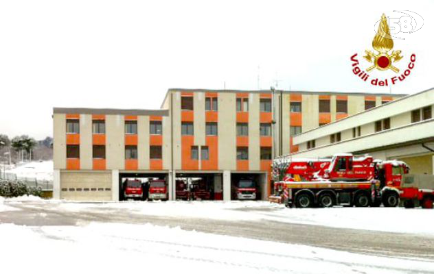 Neve e gelo: gli interventi dei Vigili del Fuoco