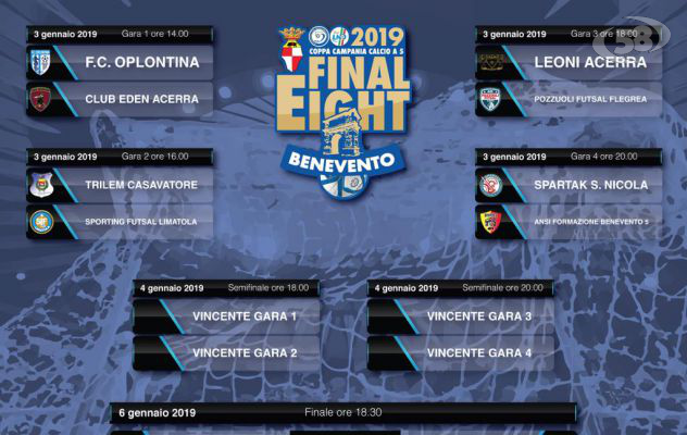 Coppa Campania calcio a 5 in città, successo di pubblico