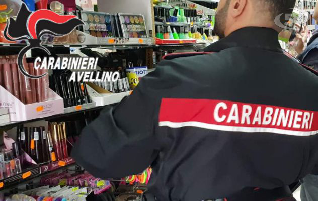 Grottaminarda, maschere di Carnevale e prodotti pericolosi sequestrati dai Carabinieri