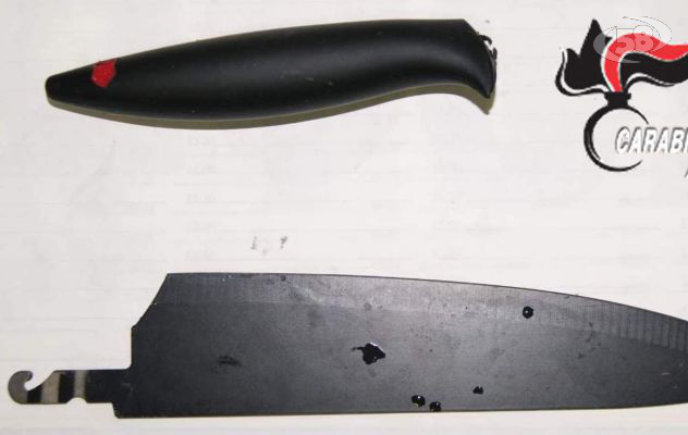 Lite con accoltellamento: 41enne in manette
