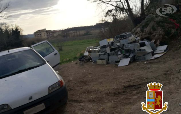 Discarica a cielo aperto, 32enne nei guai