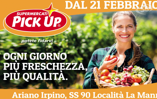 Ariano, giovedì si inaugura il nuovo supermercato Pick Up