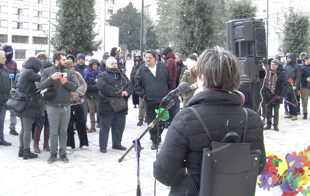 Ambientalisti in piazza: ''No Fonderia. Basta inquinamento''