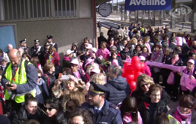 Irpinia, un treno in cammino per i diritti delle donne