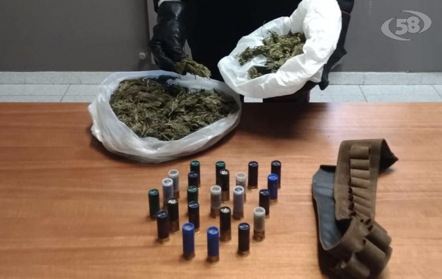 400 grammi di marijuana sotto la mangiatoia dei muli: arrestato
