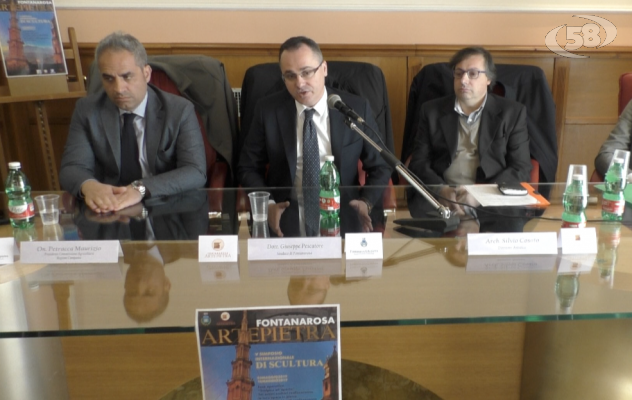 Fontanarosa torna capitale della pietra: artisti internazionali per la nuova edizione del ''Simposio'' /VIDEO