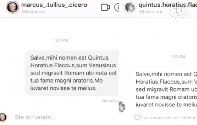 Certamen Latinum, la II° A del Parzanese conquista il terzo posto portando su Instagram Cicerone e Flacco