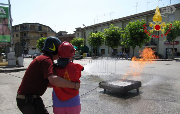 Grottaminarda, alla festa del Volontariato arriva "Pompieropoli"/Video