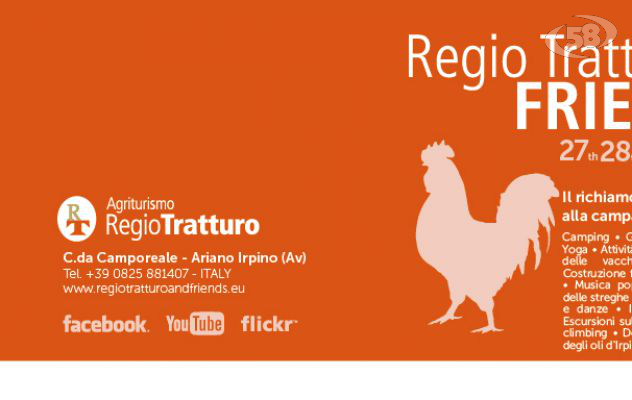 “Regio Tratturo & Friends”, ad Ariano la IV edizione del Festival dedicato al cibo e all'agricoltura