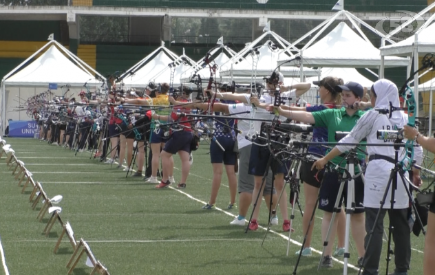 Universiade, al Partenio di scena il tiro con l'arco: atleti da tutto il mondo /VIDEO