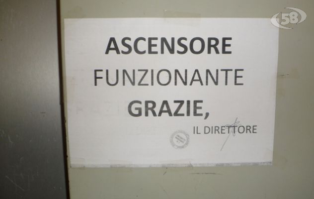 Asl di Ariano, ascensore torna in funzione dopo un anno