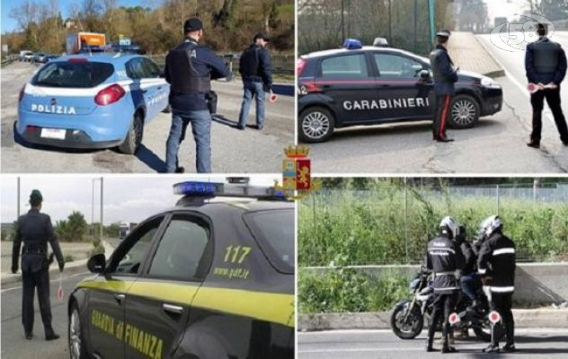 Action Day delle forze dell’ordine: denunce e sequestri ad Avellino