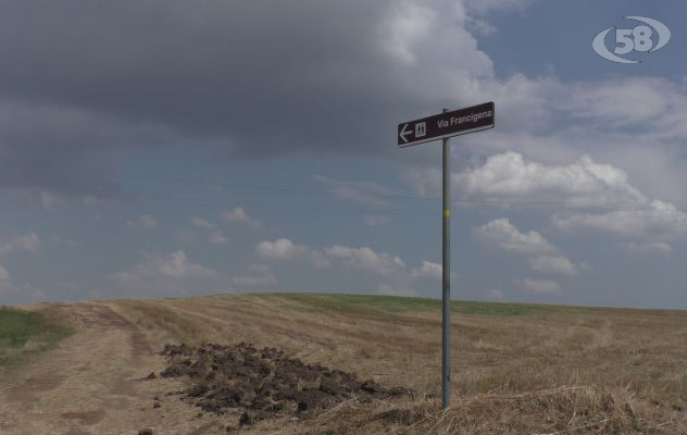 Ariano, allarme Aequum Tuticum. Passeggiata sulla Via Francigena