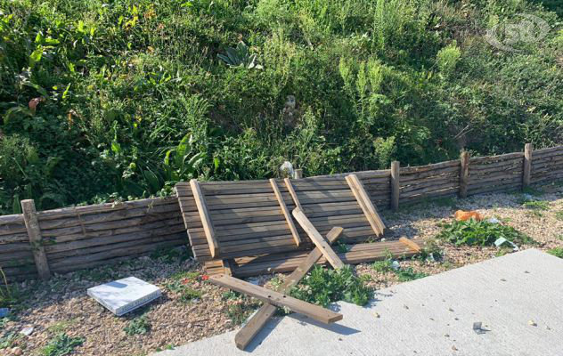 Grottaminarda, atti vandalici a Parco Molinello