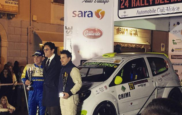 Rally del Molise: secondo posto di categoria per il pilota irpino Laudati