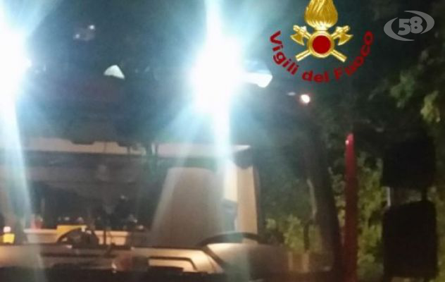 Maltempo, disagi e paura per gli automobilisti in transito sulla Statale Appia