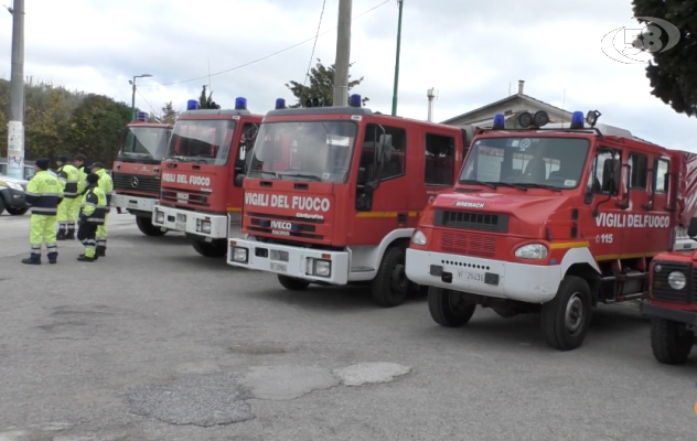 I Vigili del Fuoco di Grottaminarda ed Ariano Irpino omaggiano Santa Barbara