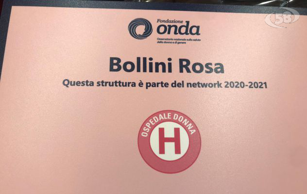 Bollino rosa, premiata a Roma l'azienda ospedaliera San Pio