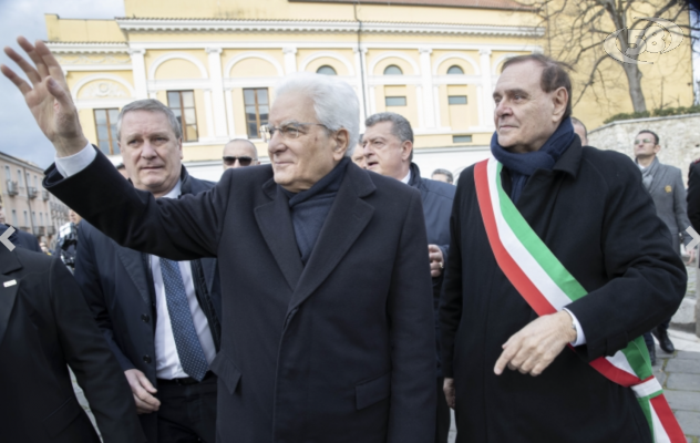 Mattarella a Benevento: "Ho toccato con mano il ruolo della storia e del futuro di questa città"