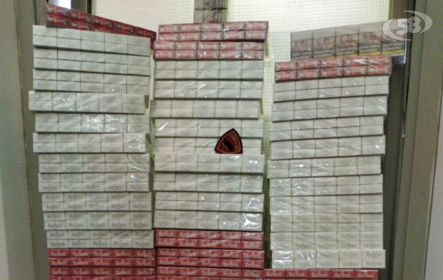 Maxi sequestro di sigarette di contrabbando: bloccato 33enne