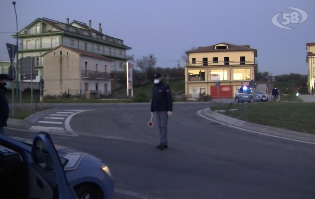 Ariano è blindata. Tutti in quarantena. Città deserta /VIDEO