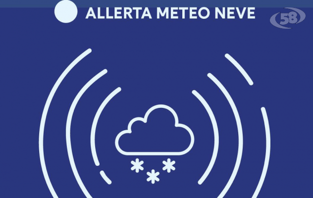 Protezione civile Campania : allerta meteo dalle 14. Venti forti, nevicate e gelate