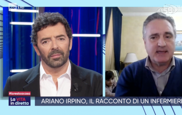 Covid, a ''La Vita in Diretta'' la storia dell'arianese Rocco Cusano e della sua famiglia