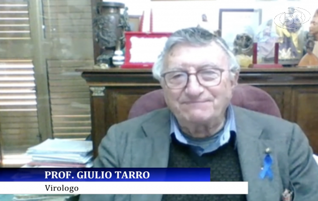 Covid, a che punto è l'epidemia: il virologo Tarro a Canale 58 /INTERVISTA