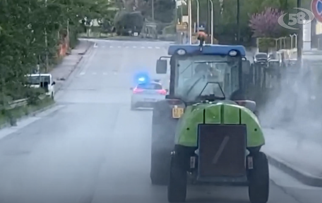 Centro e periferie, Confindustria sanifica il capoluogo: mezzi a lavoro /VIDEO