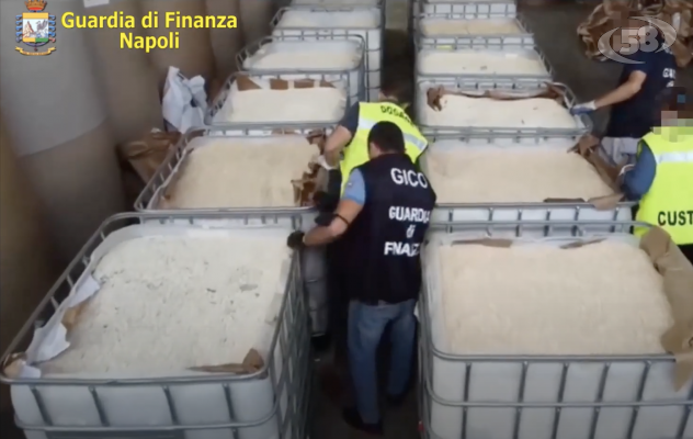 Amfetamine e 84 milioni di pasticche: maxi sequestro a Salerno