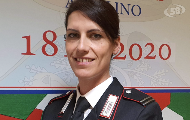 Vittoria Amalfitano comandante della stazione dei Carabinieri di Aiello