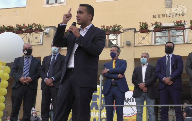 Di Maio benedice il patto con Franza: Ariano ha bisogno di una svolta