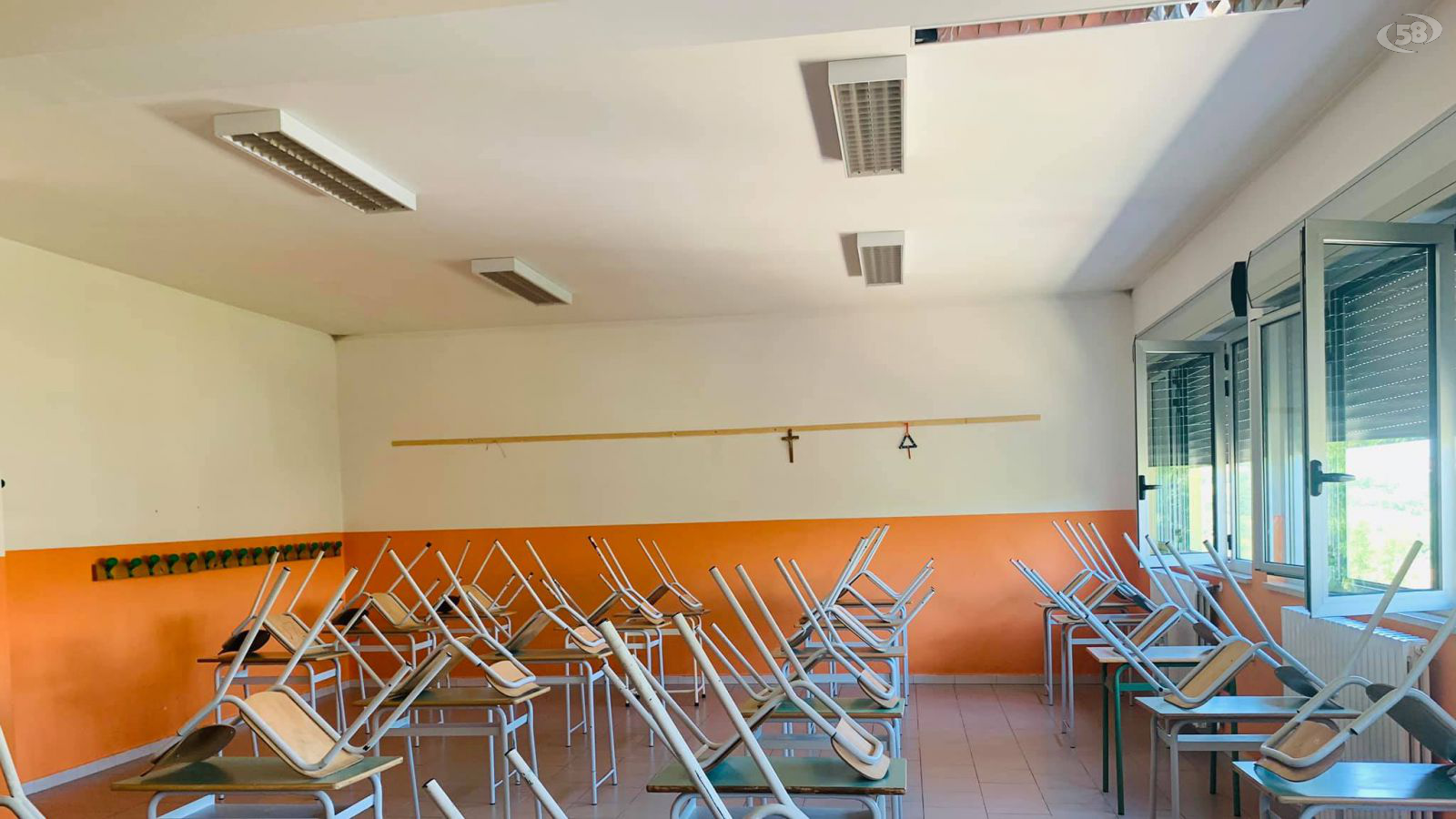 scuole aule sanificazione