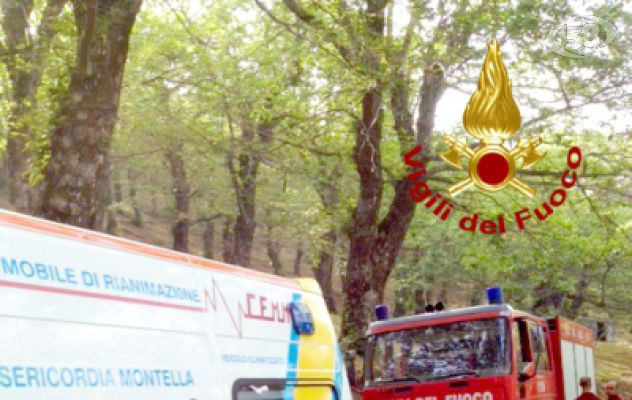 Montella, 66enne cade in una scarpata: trovato senza vita dai caschi Rossi