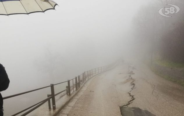 Movimento franoso in atto, interrotta la fornitura di gas metano