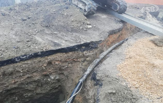 Movimento franoso, ripristinata la conduttura del gas. Sacchetti: "Ora interventi per soluzioni durature"