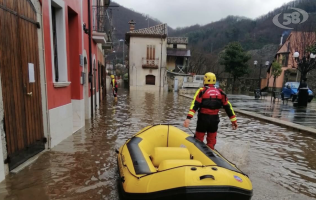 Maltempo, esondazioni e allagamenti in Irpinia