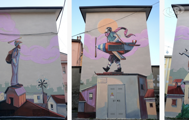 Arte urbana ad Ariano, l'opera in Rione Martiri
