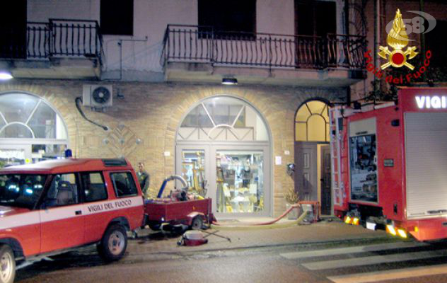 Maltempo, diverse gli interventi dei vigili del Fuoco durante la notte