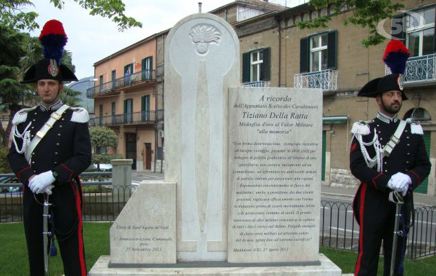 L'Arma ricorda la medaglia d'oro al valor militare Tiziano Della Ratta