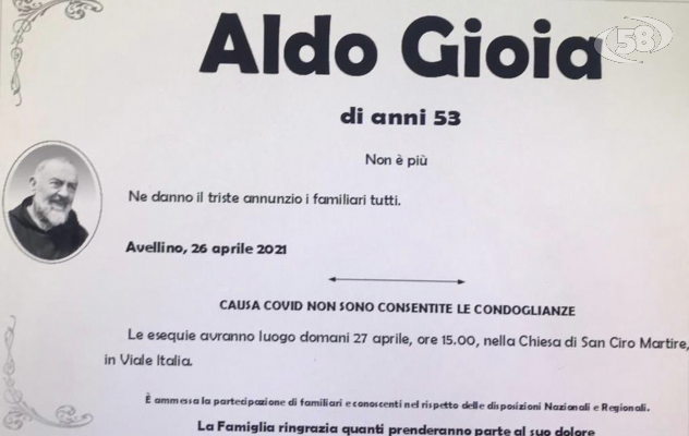 Furia omicida, Aldo Gioia ucciso con 14 coltellate