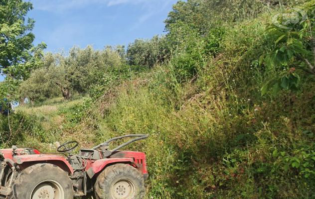Trattore giù nella scarpata, muore bracciante agricolo: aveva 40 anni
